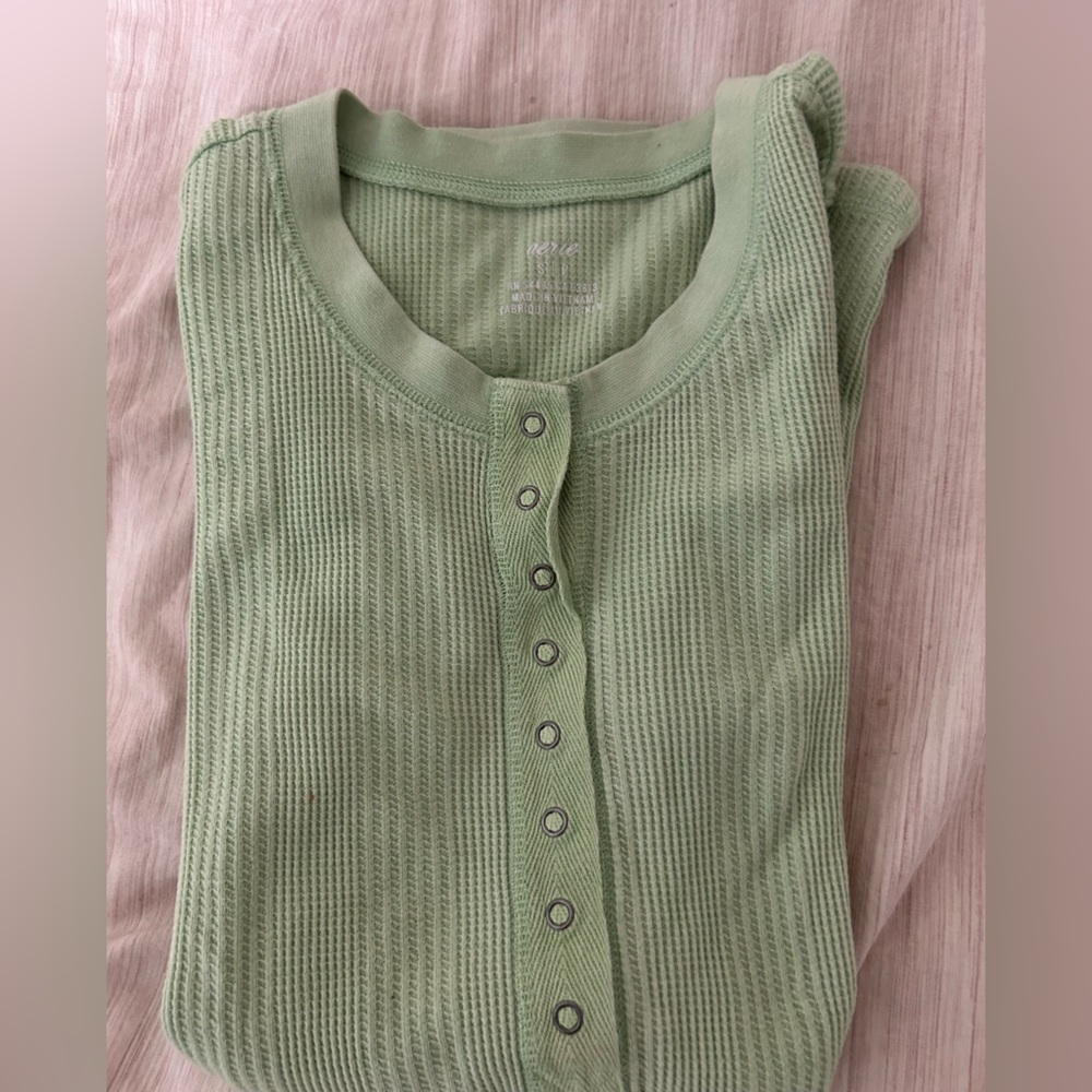 Aerie button shirt
